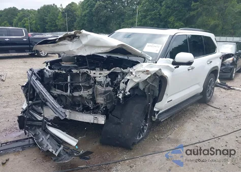 2023 Toyota Sequoia Limited из США, поврежденный, VIN 7SVAAABA4PX002628